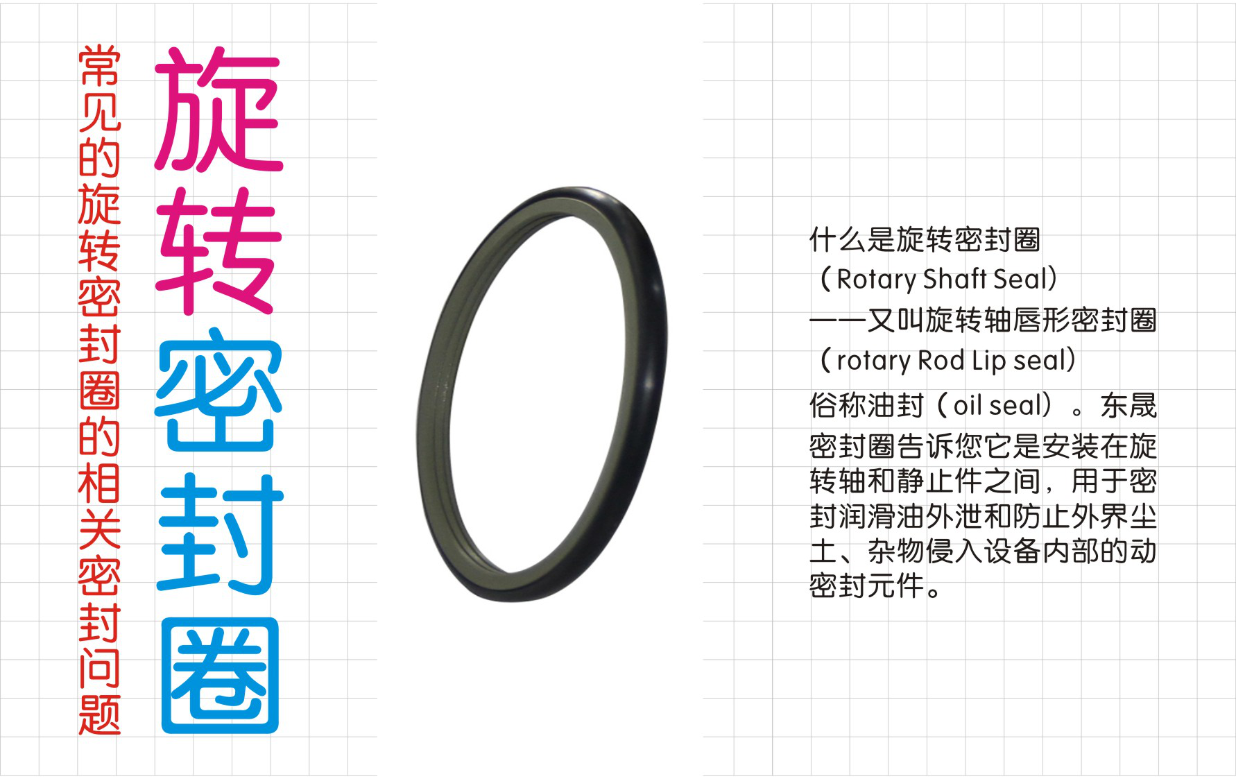 常見的旋轉(zhuǎn)密封圈的相關(guān)密封問題？之一