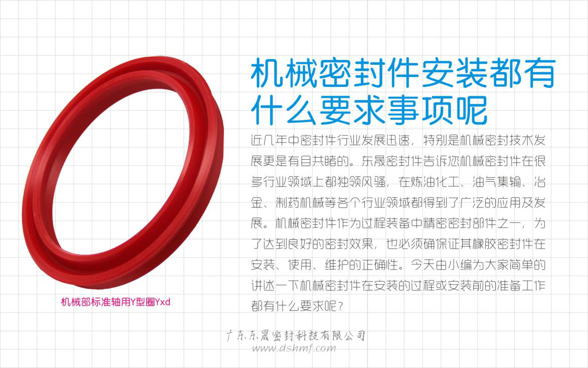 機(jī)械密封圈安裝都有什么要求事項呢？