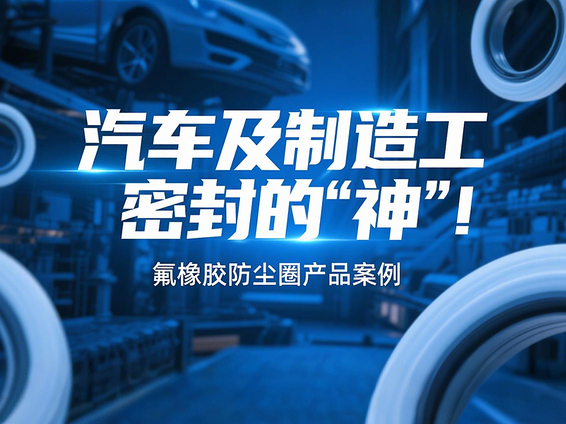 氟橡膠防塵圈產(chǎn)品案例 ? 汽車及制造工業(yè)密封的“神”！
