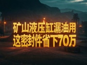 液壓缸老是漏油？礦山上用這密封件，一年省下70萬(wàn)！?
